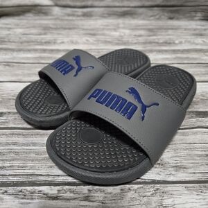 Puma grey slide Sandals